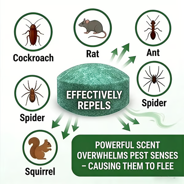 (🎁Last Day 50% OFF)🌿Natural Peppermint Rodent Repellent Balls (12 Pack) – Keep Rats, Mice & Pests Away Safely