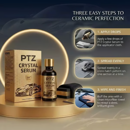 🔥LAST DAY 49% OFF - 🚗Crystal Serum – 9h Professional Ceramic Coating For Car Paint, Gloss & Protection