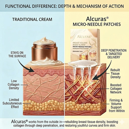 🔥LAST DAY 50% OFF - Alcuras® Targeted Breast Enhancement Advanced Nano Microneedle Patch