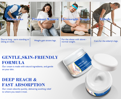 🎉Buy One Get One Free🎁 -Alcuras® Fast‑Absorbing Varicose Veins Care Cream For Smooth, Light, Confident Legs🦵