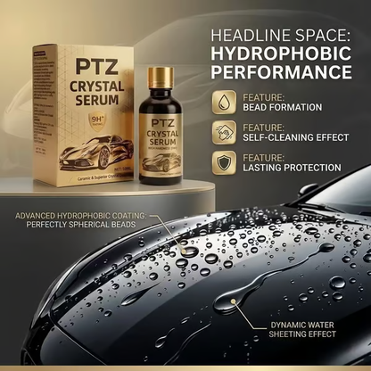 🔥LAST DAY 49% OFF - 🚗Crystal Serum – 9h Professional Ceramic Coating For Car Paint, Gloss & Protection