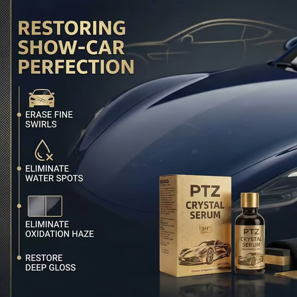 🔥LAST DAY 49% OFF - 🚗Crystal Serum – 9h Professional Ceramic Coating For Car Paint, Gloss & Protection