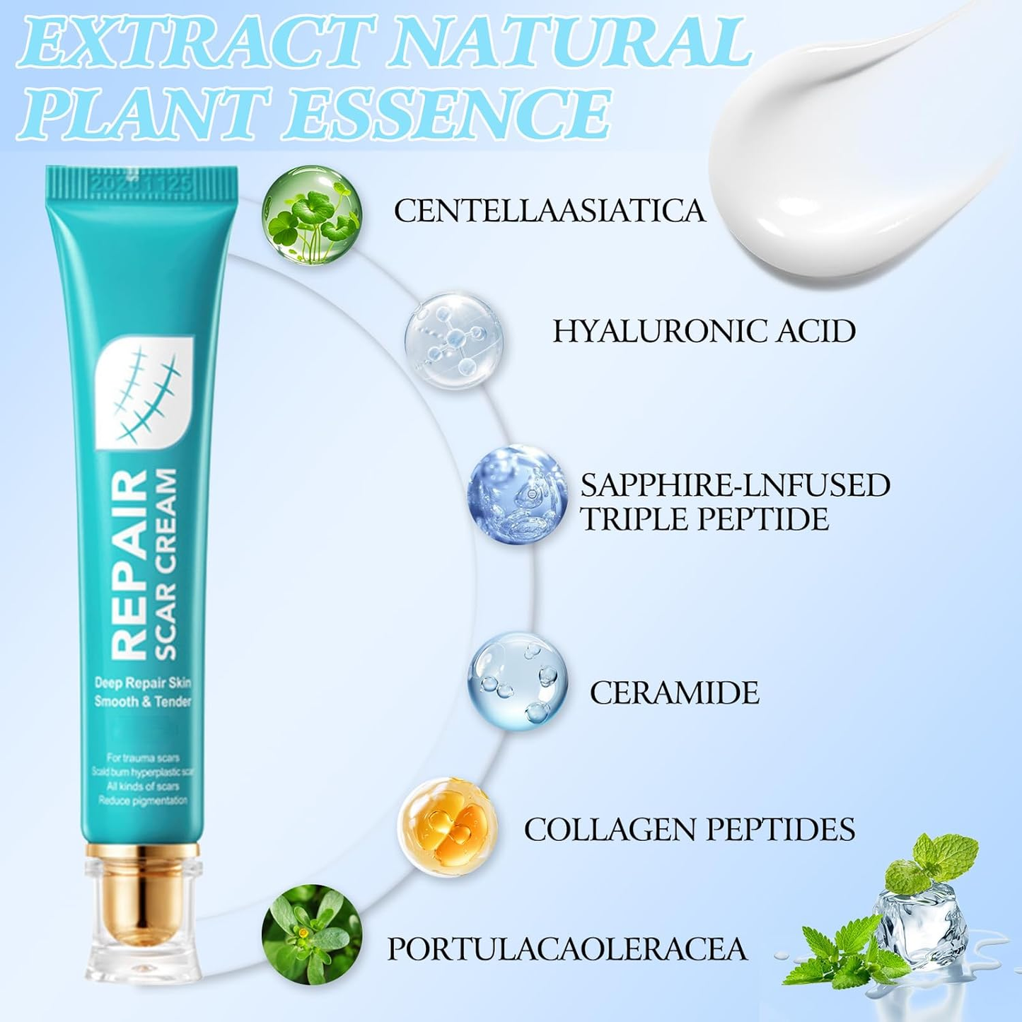 🔥Last Day 50% OFF - 🩹Alcuras® Advanced Scar Repair Cream✨
