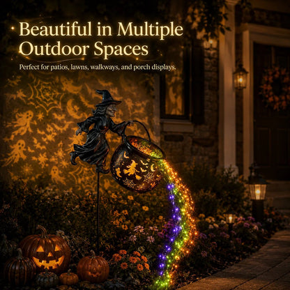 🔥LAST DAY 60% OFF🔥Halloween Witch Cauldron Garden Light✨