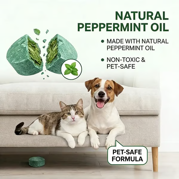 (🎁Last Day 50% OFF)🌿Natural Peppermint Rodent Repellent Balls (12 Pack) – Keep Rats, Mice & Pests Away Safely