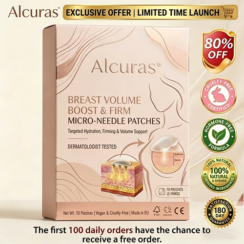 🔥LAST DAY 50% OFF - Alcuras® Targeted Breast Enhancement Advanced Nano Microneedle Patch