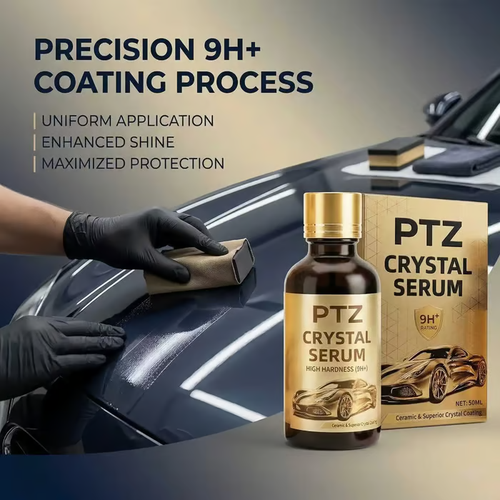 🔥LAST DAY 49% OFF - 🚗Crystal Serum – 9h Professional Ceramic Coating For Car Paint, Gloss & Protection