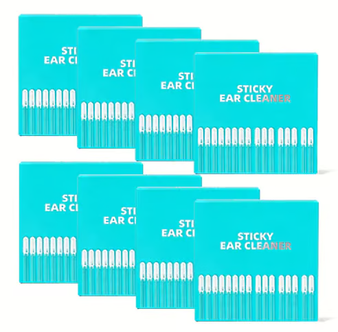 🔥Last Day 49% OFF - 💦Sticky Ear Cleaning Sticks – Gentle, Visible Ear Care👂