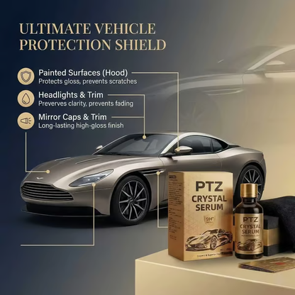 🔥LAST DAY 49% OFF - 🚗Crystal Serum – 9h Professional Ceramic Coating For Car Paint, Gloss & Protection